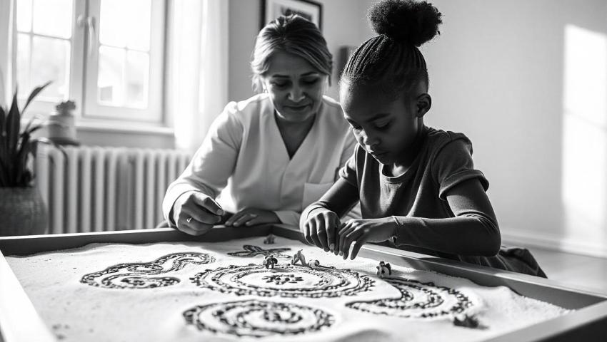 Sand Tray Therapy: Visualizing and Processing Emotional Conflicts